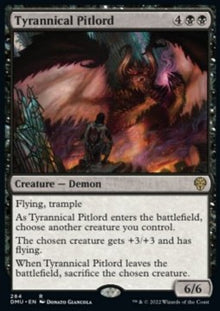 Tyrannical Pitlord (V.1)⁣ - Dominaria United: Extras⁣ (Rare)⁣ [284]