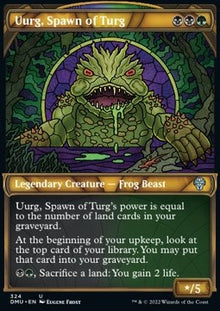 Uurg, Spawn of Turg (V.1)⁣ - Dominaria United: Extras⁣ (Uncommon)⁣ [324]
