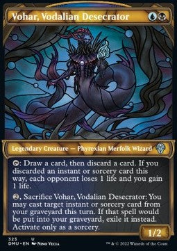 Vohar, Vodalian Desecrator (V.1)⁣ - Dominaria United: Extras⁣ (Uncommon)⁣ [325]