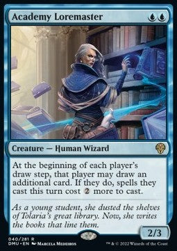Academy Loremaster⁣ - Dominaria United⁣ (Rare)⁣ [40]