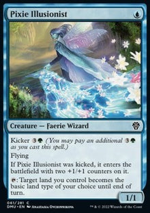 Pixie Illusionist⁣ - Dominaria United⁣ (Common)⁣ [61]
