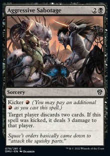 Aggressive Sabotage⁣ - Dominaria United⁣ (Common)⁣ [78]