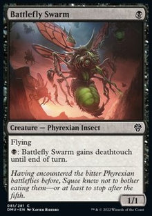 Battlefly Swarm⁣ - Dominaria United⁣ (Common)⁣ [81]