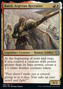 Baird, Argivian Recruiter⁣ - Dominaria United⁣ (Uncommon)⁣ [195]