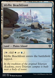 Idyllic Beachfront⁣ - Dominaria United⁣ (Common)⁣ [249]