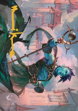 Art Series: Haughty Djinn (V.2) - Dominaria United: Extras (Tip Card) [XDMU-A15]
