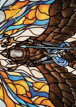 Art Series: Tura Kennerüd, Skyknight (V.2) - Dominaria United: Extras (Tip Card) [XDMU-A79]