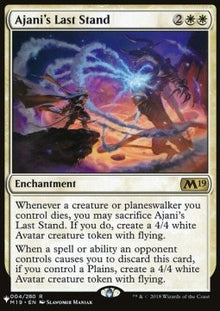 Ajani's Last Stand⁣ - The List⁣ (Rare)⁣ [4]