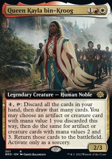Queen Kayla bin-Kroog⁣ - The Brothers' War: Extras⁣ (Rare)⁣ [357]