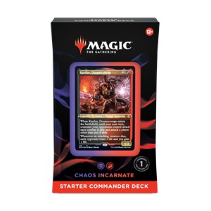 Starter Commander Decks: "Chaos Incarnate" Commander Deck⁣ - Starter Commander Decks