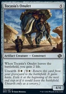 Tocasia's Onulet⁣ - The Brothers' War⁣ (Common)⁣ [39]
