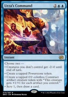 Urza's Command⁣ - The Brothers' War⁣ (Rare)⁣ [70]