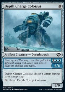 Depth Charge Colossus⁣ - The Brothers' War⁣ (Common)⁣ [78]