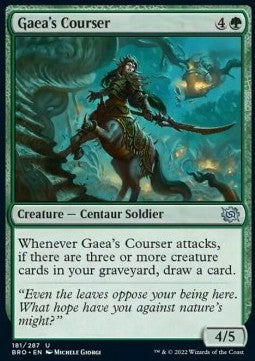 Gaea's Courser⁣ - The Brothers' War⁣ (Uncommon)⁣ [181]