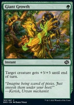 Giant Growth⁣ - The Brothers' War⁣ (Common)⁣ [183]