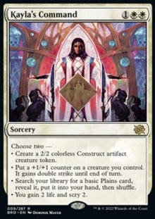 Kayla's Command⁣ - The Brothers' War⁣ (Rare)⁣ [9]