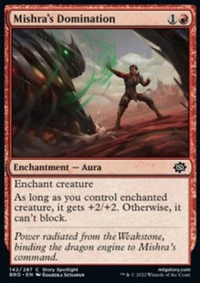 Mishra's Domination⁣ - The Brothers' War⁣ (Common)⁣ [142]