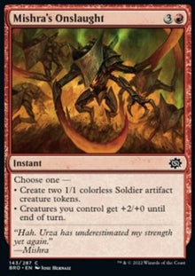 Mishra's Onslaught⁣ - The Brothers' War⁣ (Common)⁣ [143]