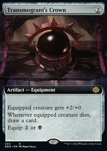 Transmogrant's Crown⁣ - The Brothers' War: Extras⁣ (Rare)⁣ [334]