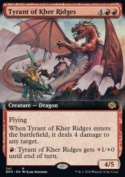Tyrant of Kher Ridges⁣ - The Brothers' War: Extras⁣ (Rare)⁣ [341]