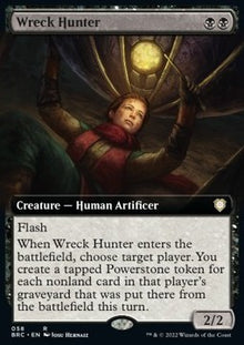 Wreck Hunter⁣ - Commander: The Brothers' War: Extras⁣ (Rare)⁣ [58]