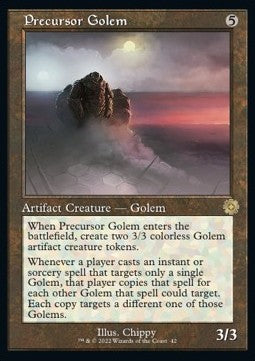Precursor Golem (V.1)⁣ - Retro Frame Artifacts⁣ (Rare)⁣ [42]