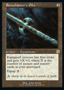 Runechanter's Pike (V.1)⁣ - Retro Frame Artifacts⁣ (Rare)⁣ [48]