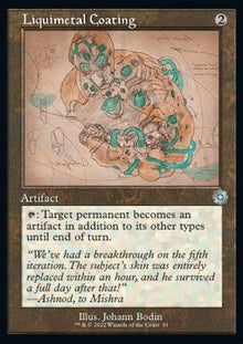 Liquimetal Coating (V.2)⁣ - Retro Frame Artifacts⁣ (Uncommon)⁣ [91]