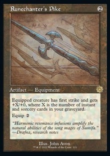 Runechanter's Pike (V.2)⁣ - Retro Frame Artifacts⁣ (Rare)⁣ [111]