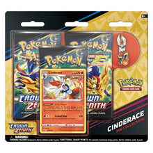 Crown Zenith: Cinderace Pin Collection 3-Pack Blister - Crown Zenith
