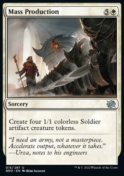 Mass Production⁣ - The Brothers' War⁣ (Uncommon)⁣ [15]