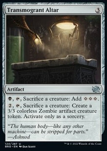 Transmogrant Altar⁣ - The Brothers' War⁣ (Uncommon)⁣ [124]