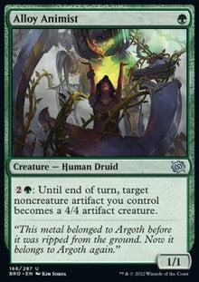 Alloy Animist⁣ - The Brothers' War⁣ (Uncommon)⁣ [166]