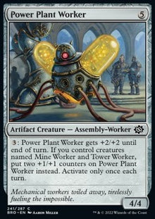 Power Plant Worker⁣ - The Brothers' War⁣ (Common)⁣ [241]