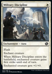 Military Discipline⁣ - The Brothers' War⁣ (Common)⁣ [17]