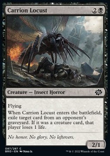 Carrion Locust⁣ - The Brothers' War⁣ (Common)⁣ [87]