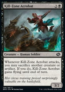 Kill-Zone Acrobat⁣ - The Brothers' War⁣ (Common)⁣ [106]