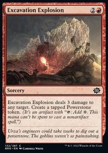 Excavation Explosion⁣ - The Brothers' War⁣ (Common)⁣ [132]