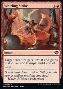 Whirling Strike⁣ - The Brothers' War⁣ (Common)⁣ [157]
