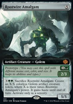 Rootwire Amalgam⁣ - The Brothers' War: Extras⁣ (Mythic)⁣ [351]