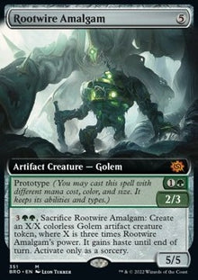 Rootwire Amalgam⁣ - The Brothers' War: Extras⁣ (Mythic)⁣ [351]