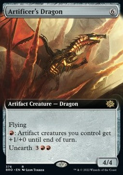 Artificer's Dragon (V.2)⁣ - The Brothers' War: Extras⁣ (Rare)⁣ [376]
