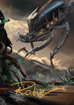 Art Series: Swamp (V.4) - The Brothers' War: Extras (Tip Card) [XBRO-A51]