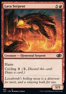 Lava Serpent⁣ - Jumpstart 2022⁣ (Common)⁣ [567]