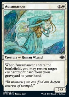 Auramancer⁣ - Dominaria Remastered⁣ (Common)⁣ [1]