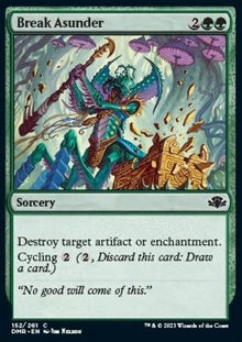 Break Asunder⁣ - Dominaria Remastered⁣ (Common)⁣ [152]