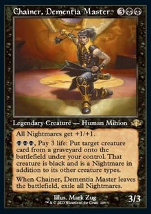 Chainer, Dementia Master (V.1)⁣ - Dominaria Remastered: Extras⁣ (Rare)⁣ [299]