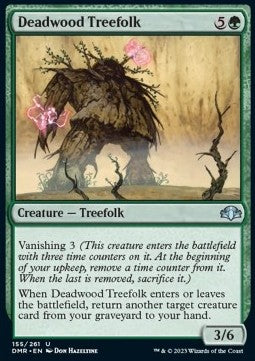 Deadwood Treefolk⁣ - Dominaria Remastered⁣ (Uncommon)⁣ [155]