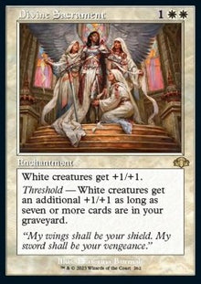 Divine Sacrament⁣ - Dominaria Remastered: Extras⁣ (Rare)⁣ [262]