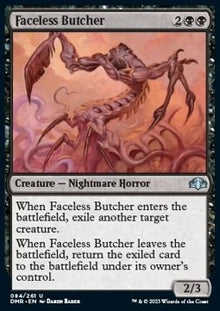 Faceless Butcher⁣ - Dominaria Remastered⁣ (Uncommon)⁣ [84]